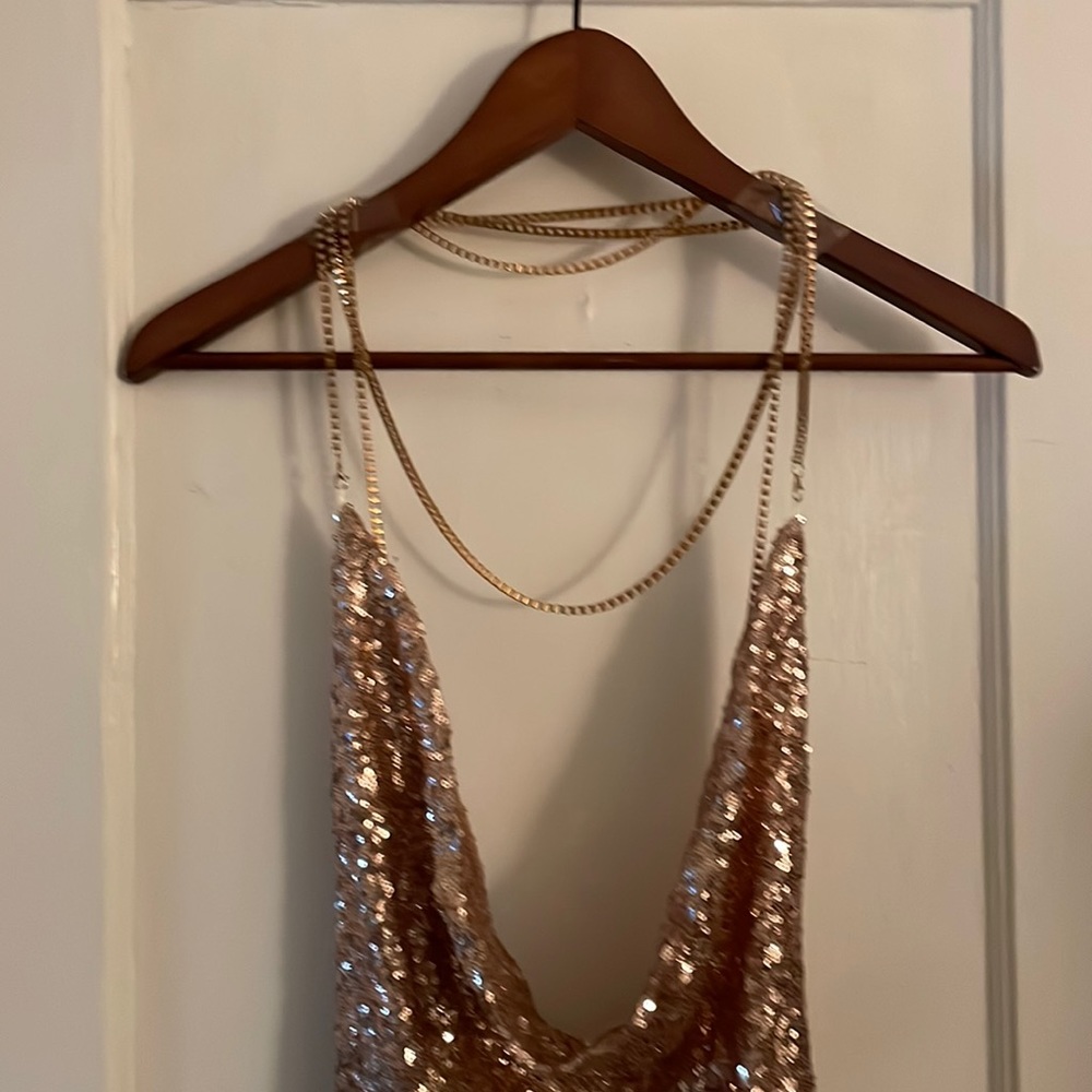 Gold Sparkly Dress